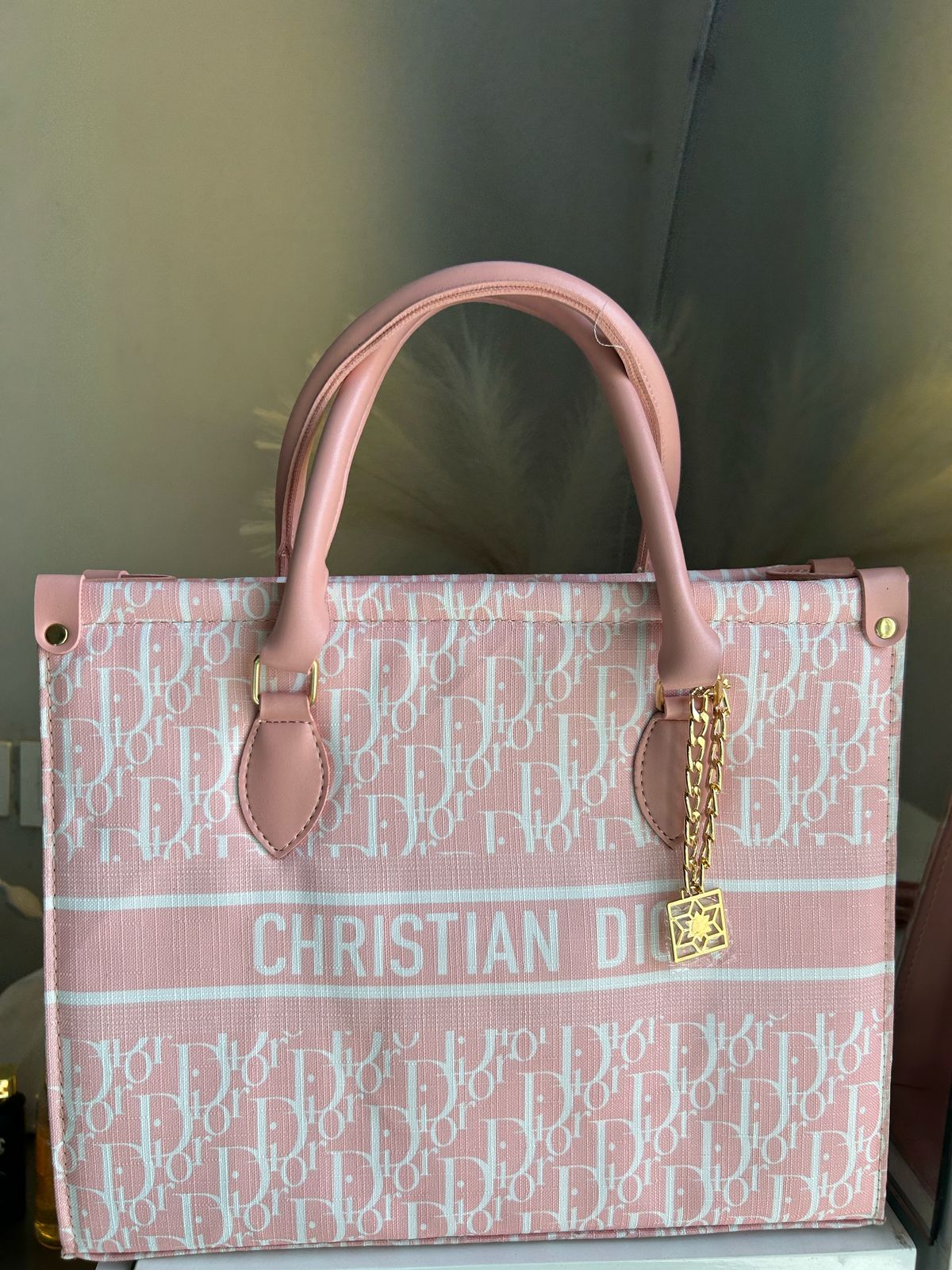 Christian Dior Pink Tote