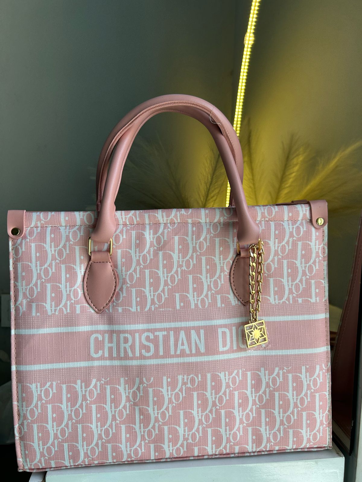 Christian Dior Pink Tote