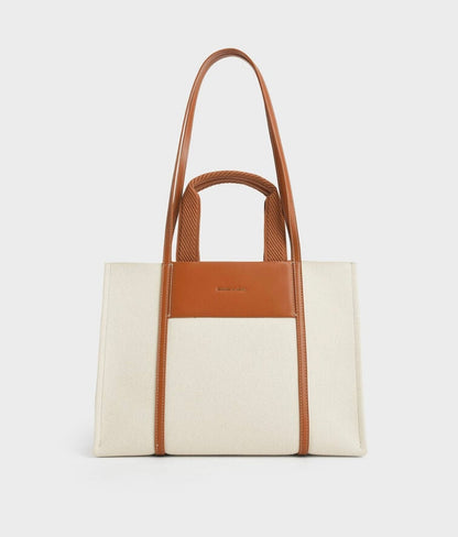 Canvas classic tote bag
