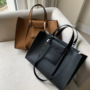 Wasiza™ Zeyra Tote – Premium Vegan Leather