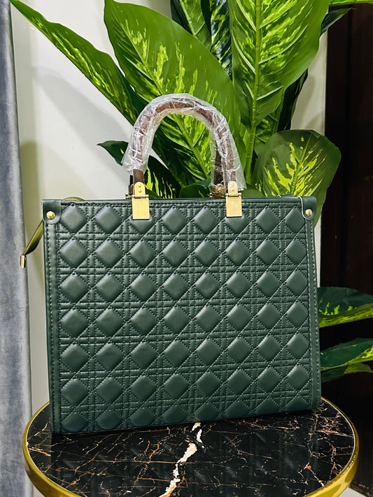 Green Box Tote Bag