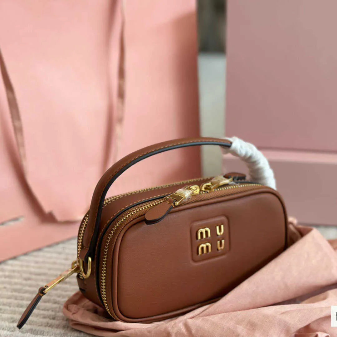 Elegant Dual-Zip Mini Handbag