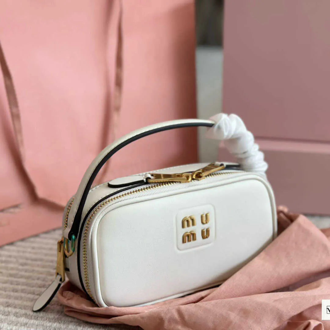 Elegant Dual-Zip Mini Handbag